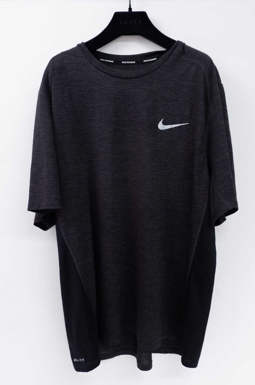 Nike Mens Dry Fit T-Shirt Size XXL 2XL Grey Short Sleeve Top VGC : купить с  доставкой из США, цена 3 577 руб - (284998928715)